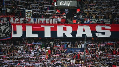 Le Collectif Ultras Paris au Parc des Princes, le 6 septembre 2022