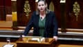 Mathilde Panot le 19 décembre 2023 à l'Assemblée nationale 