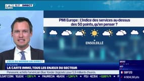 Thomas Costerg (Pictet Wealth Management): PMI Europe, l'indice des services au-dessus des 50 points, qu'en penser ? - 23/04