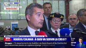 Rodéos urbains: "2200 interpellés et 1800 engins saisis" en 2022, selon Gérald Darmanin