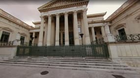 L'entrée de la cour d'appel de Nîmes (image d'illustration)