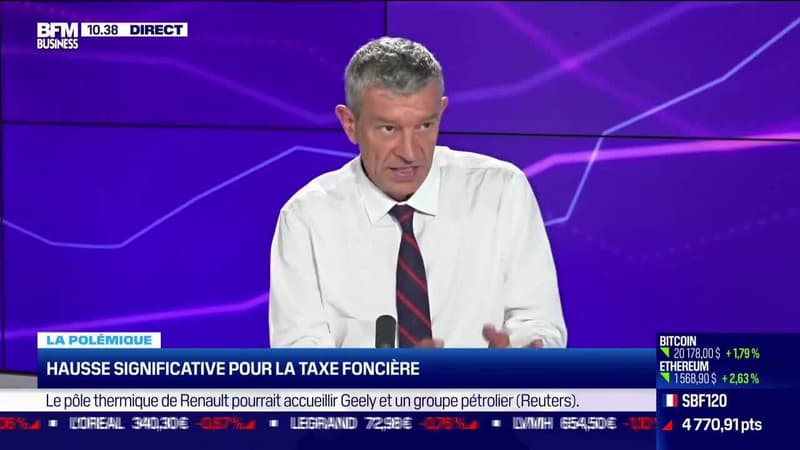 Nicolas Doze : Hausse significative pour la taxe foncière - 31/08