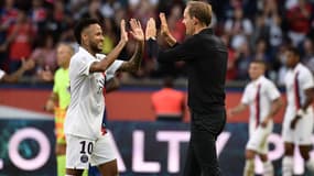 Neymar et Thomas Tuchel