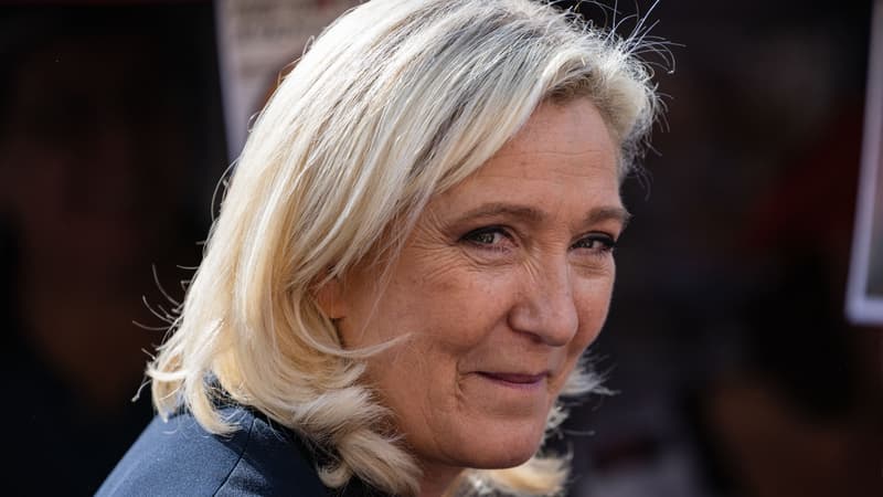 Marine Le Pen à Hénin-Beaumont le 11 septembre 2022