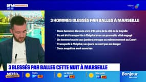 Marseille: trois personnes blessées par balles en une soirée