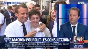 Macron poursuit les consultations  (2/2)