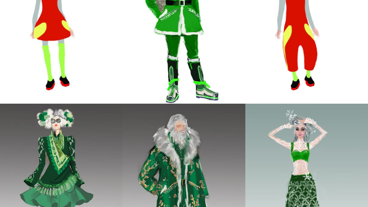 Les costumes des personnages de "Santa et Cie" d'Alain Chabat Les costumes des personnages de "Santa et Cie" d'Alain Chabat