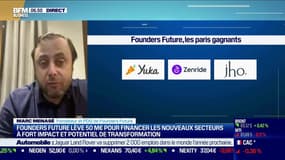 Marc Menasé (Fondateur et PDG de Founders Future): "Nous voulons flécher les investissements vers des modèles qui soient beaucoup plus respectueux pour faire en sorte que le monde s'améliore dans les 10 prochaines années"