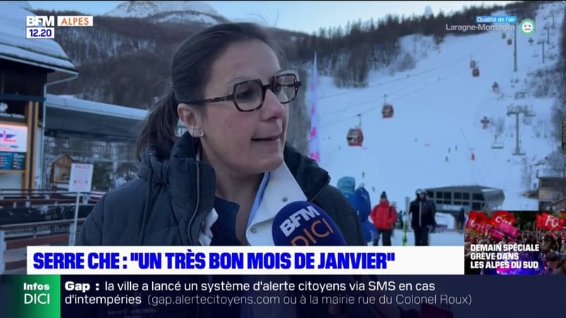 Serre Chevalier: Marie-Aude Puy, directrice adjointe de l'office du tourisme de Briançon-Serre Chevalier Vallée, fait le point sur la fréquentation sur la station