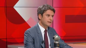 Gabriel Attal, invité de BFMTV-RMC, le 28 juin 2024. 