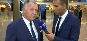Aulas : "On va essayer d'accrocher ces ténors de la Ligue des Champions"