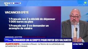 Demander un acompte pour payer ses vacances - 11/07