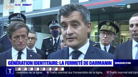 Lyon: Gérald Darmanin met en garde Génération identitaire sur d'éventuels nouveaux regroupements