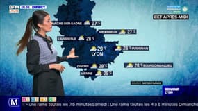 Météo à Lyon: encore du beau temps malgré des nuages plus nombreux, jusqu'à 29°C cet après-midi