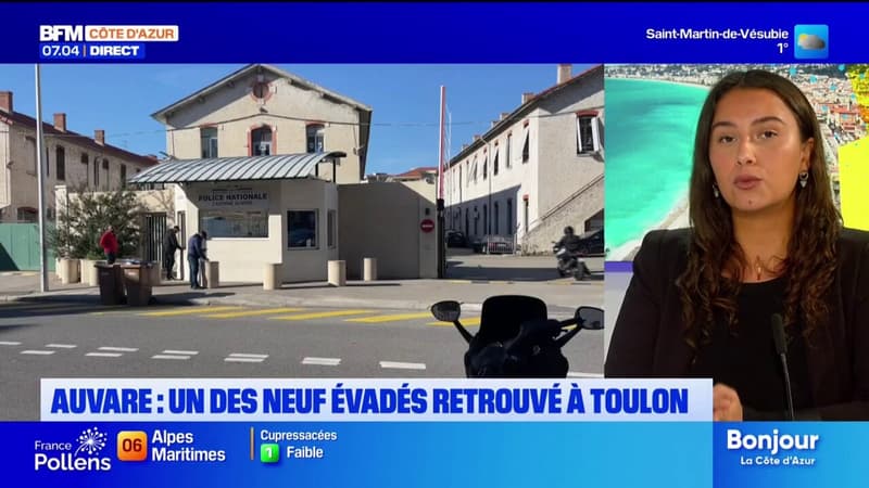 Auvare: un des neufs évadés du centre de rétention administrative a été retrouvé à Toulon