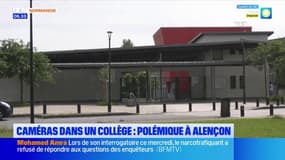 Alençon: polémique après l'installation de caméras au collège Louise Michel