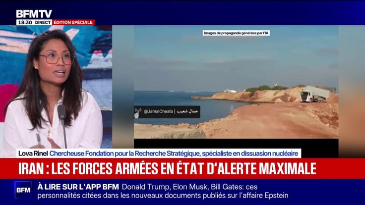 Nucléaire iranien: "Les Européens, la France et le reste du monde, essayent d'aller vers la voie diplomatique", explique Lova Rinel, spécialiste en dissuasion nucléaire