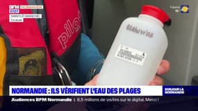 Normandie: à la rencontre de ceux qui vérifient la qualité de l'eau des plages