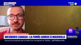 Marseille: les fumées en provenance du Canada ne sont "pas bonnes" pour la santé
