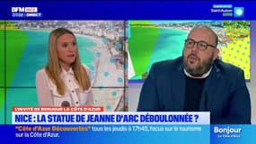 Nice: la statue de Jeanne d'Arc déboulonnée sur décision judiciaire?