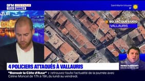 Alpes-Maritimes: quatre policiers attaqués à Vallauris