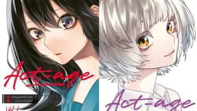 Les deux premiers volumes de "Act-Age"
