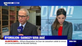 Bygmalion: "La Cour de cassation n'approuve pas ces poursuites" selon l'avocat de Nicolas Sarkozy