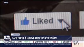 Facebook à nouveau sous pression 