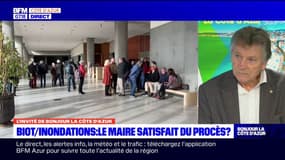 Inondations meurtrières à Biot: le maire réagit au verdict du procès