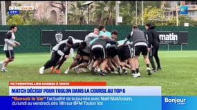 RCT-Montpellier - samedi à 16H15 : Match décisif pour Toulon dans la course au top 6