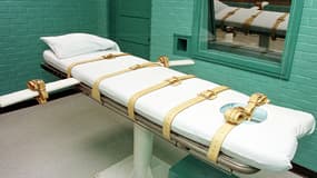 Salle d'exécution à la prison de Huntville, au Texas, l'Etat qui exécute le plus aux Etats-Unis.
