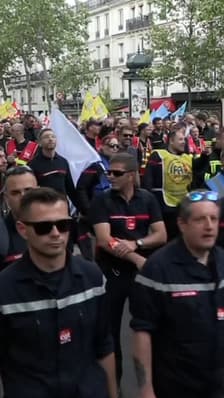 Pourquoi les sapeurs-pompiers ont manifesté à Paris ce jeudi 16 mai? 