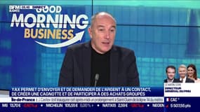 Skyrock présente la solution de paiement Yax qui est intégrée à son application : "C'est un système qui permet d'échanger de l'argent avec ses amis et entre particuliers" explique Pierre Belanger, le PDG de Skyrock 