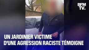 "Je me suis vu mourir": un jardinier victime d'une attaque au cutter et d'insultes racistes témoigne