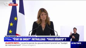 Michel Barnier veut traiter la question de l'immigration avec "sérieux, fermeté et humanisme", assure Maud Bregeon