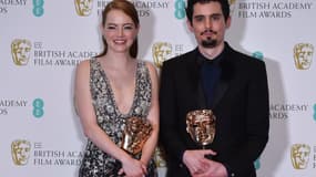 Emma Stone et Damien Chazelle