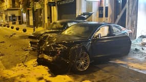 Un accident entre deux voitures a eu lieu dans la nuit de samedi à dimanche dans le centre-ville de Cannes.