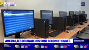 Lyon: les HCL font don de leurs anciens ordinateurs à des associations