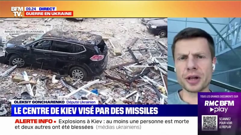 Oleksiy Goncharenko, député ukrainien: Kiev visé par des missiles, 