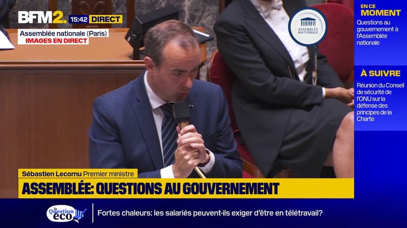 "La dépendance aux hydrocarbures est une laisse étrangleuse terrible pour le peuple français", dénonce Sébastien Lecornu