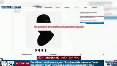 Le produit mis en vente par Décathlon