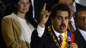 Le chef de l'Etat vénézuélien Nicolas Maduro.