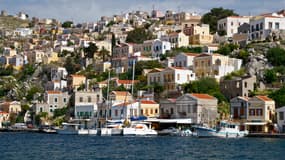 L'île Symi en Grèce le 17 avril 2011