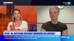 Championnat d'Europe de gymnastique: la Colmarienne, Morgane Osyssek-Reimer médaillée de bronze