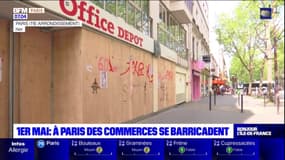 1er-Mai: des commerces se barricadent par crainte de débordements