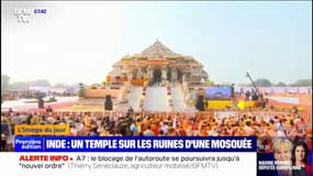 Inde: un temple construit sur les ruines d'une mosquée inauguré par Narendra Modi