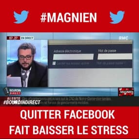 Quitter Facebook fait baisser le taux de stress