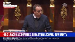 Budget: "Le gouvernement engage sa responsabilité", déclare Sébastien Lecornu