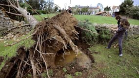 Dans le village de Saint-Hilaire-le-Vouhis, en Vendée, où s’est abattue l’une des tornades