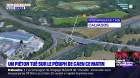 Calvados: un piéton meurt percuté par un poids-lourds sur le périphérique à Caen